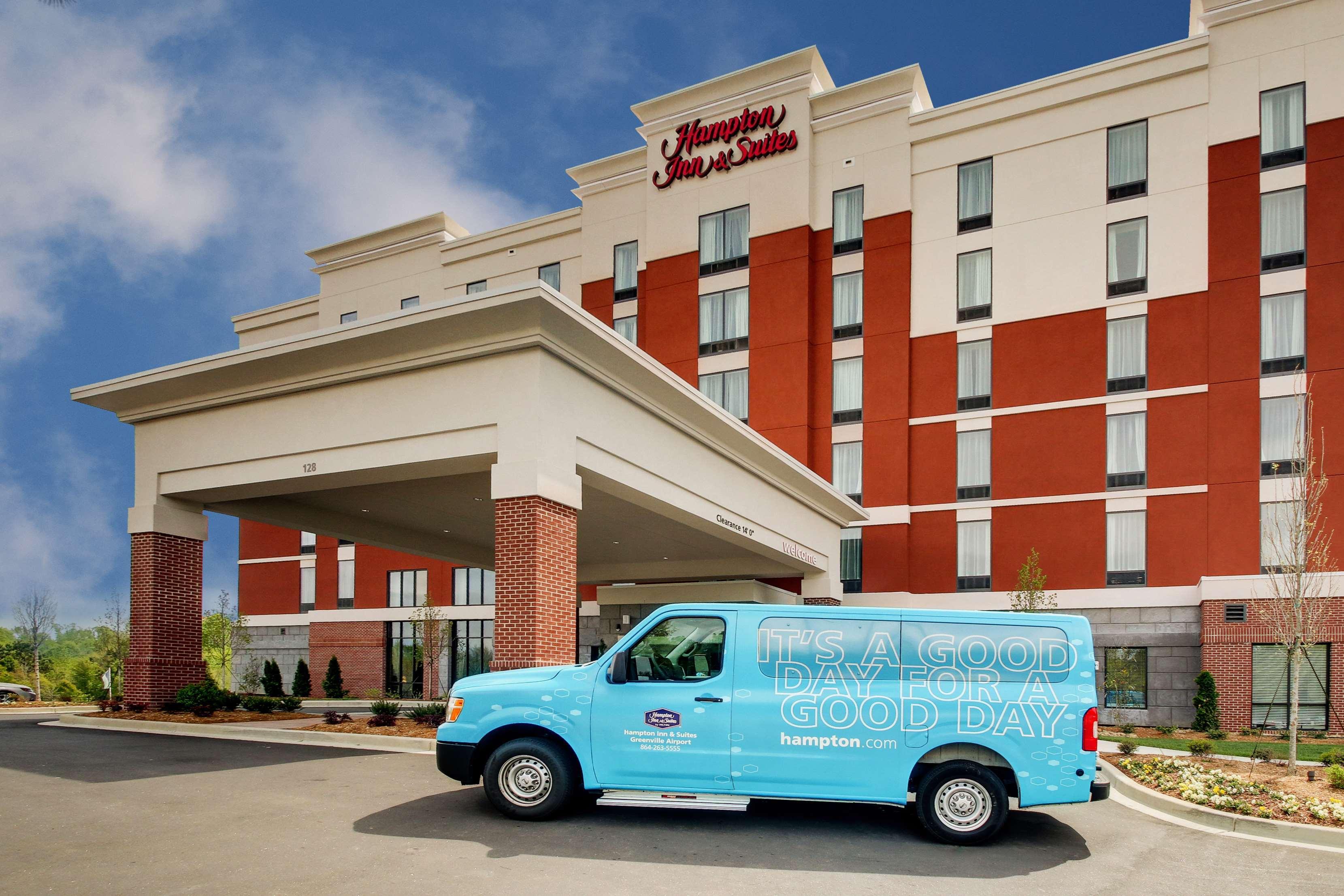 Hampton Inn & Suites Greenville Airport Kültér fotó